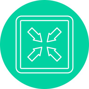 Satır vektörü Simgesi Tasarımı