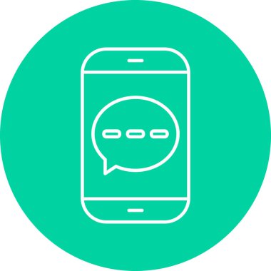 İleti vektör simgesi tasarım