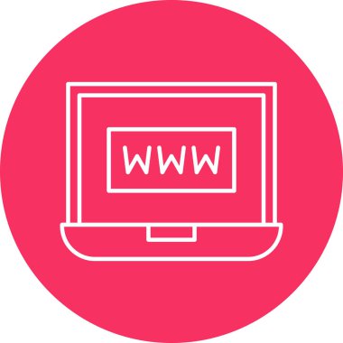 Www Vektör Simgesi Tasarımı