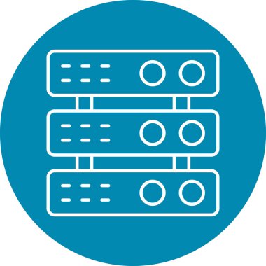 sunucu vektör simgesi tasarımı