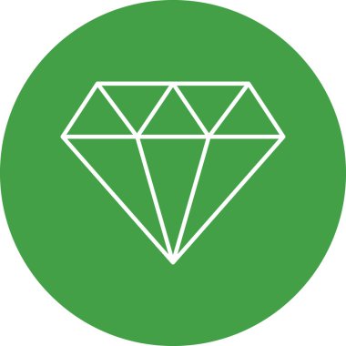 Diamond Vector Icon Design