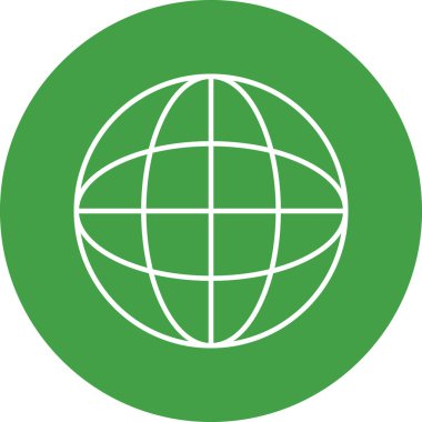 Globe Vector Icon Design
