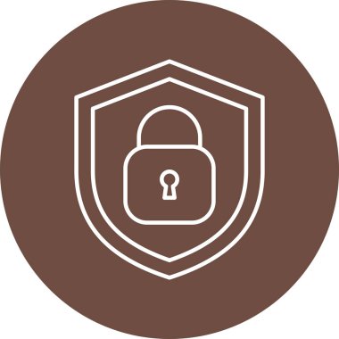 Güvenli Vektör Simgesi Tasarımı