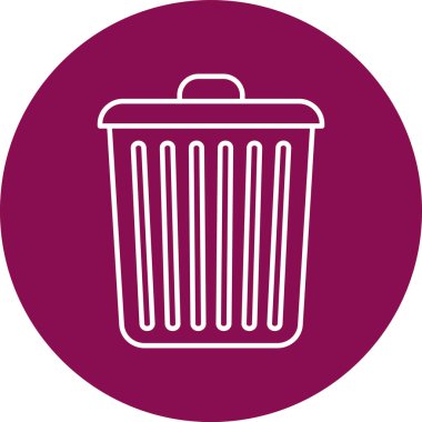 Trash Vector Icon Design