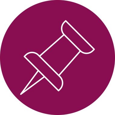 Pin Vector Icon Design