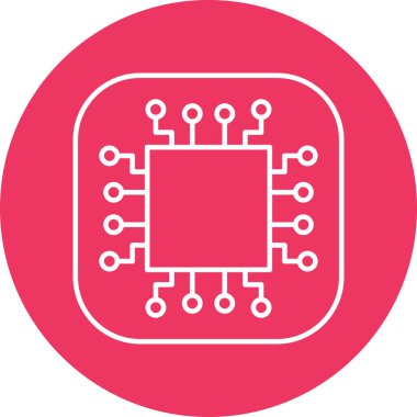 Circuit Vector Icon Design