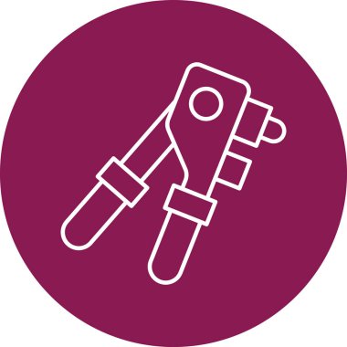 Riveter Vector Icon Design