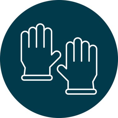 Glove Vector Icon Design