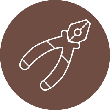 Pliers Vector Icon Design
