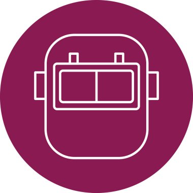 Welding Mask Vector Icon Design