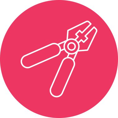 Pliers Vector Icon Design
