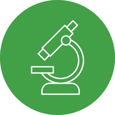 Mikroskop vektör simgesi tasarım