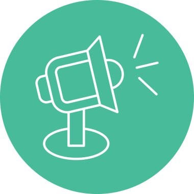 Spotlight Vector Icon Design