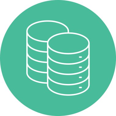 Database Vector Icon Design