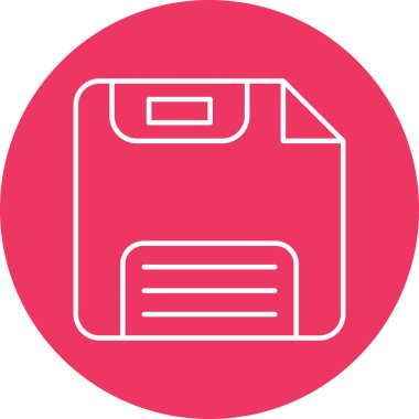 Vektör Simgesi Tasarımı Kaydet