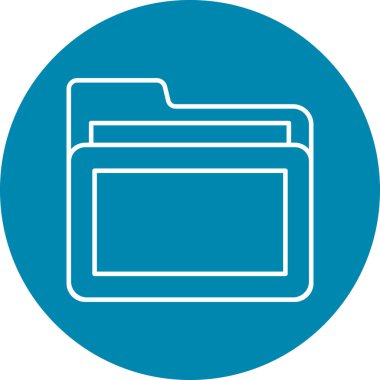 Klasör vektör simgesi tasarım