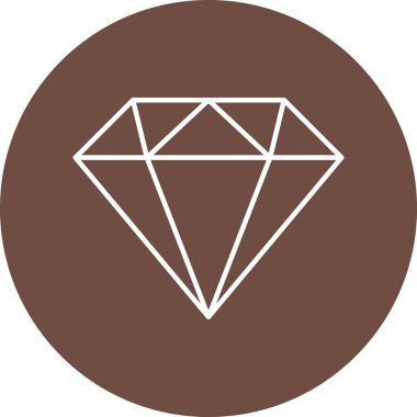Diamond Vector Icon Design
