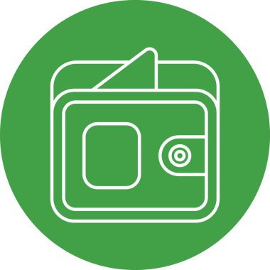 Wallet Vector Icon Design