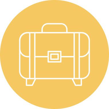 Suitcase Vector Icon Design