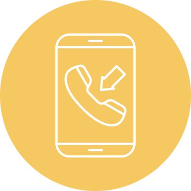 Gelen Vektör Simgesi Tasarımı