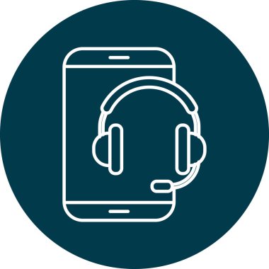 Çevrimiçi Destek Vektörü Simgesi Tasarımı