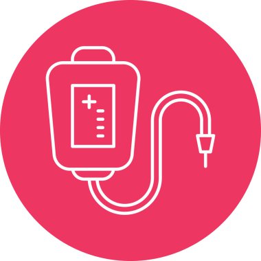 Kişisel ve Ticari Kullanım İçin İnfüzyon Simgesi Tasarımı