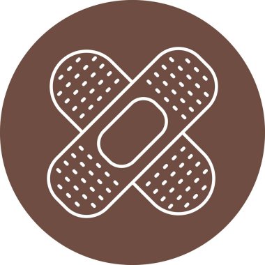 Kişisel ve Ticari Kullanım için yara bandı Yardım Simgesi Tasarımı