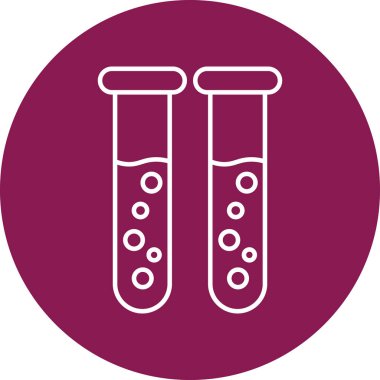 Test Tüpleri Simge Tasarımı Kişisel ve Ticari Kullanım İçin