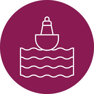 Şamandıra Simgesi Kişisel ve Ticari Kullanım Tasarımı