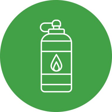 Su Şişesi Simgesi Kişisel ve Ticari Kullanım İçin Tasarım