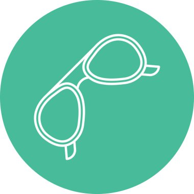 Güneş Gözlüğü Simgesi Kişisel ve Ticari Kullanım İçin Tasarım