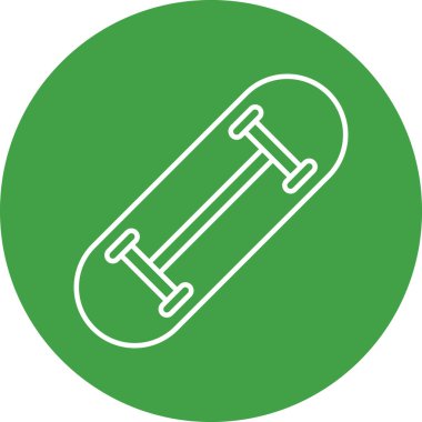 Kişisel ve Ticari Kullanım için Kaykay Simgesi Tasarımı