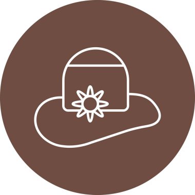 Bayanlar Şapka Simge Tasarımı Kişisel ve Ticari Kullanım İçin