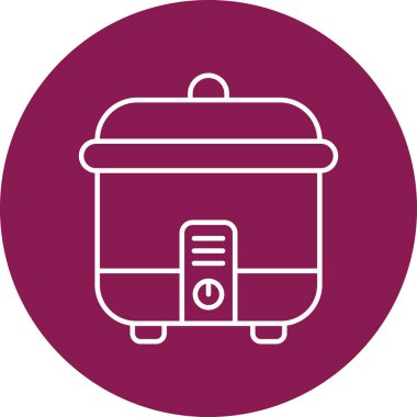 Pirinç Fırını Simgesi Kişisel ve Ticari Kullanım Tasarımı