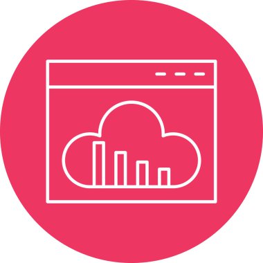 Kişisel ve Ticari Kullanım için Hava Tahmini Analiz Simgesi Tasarımı