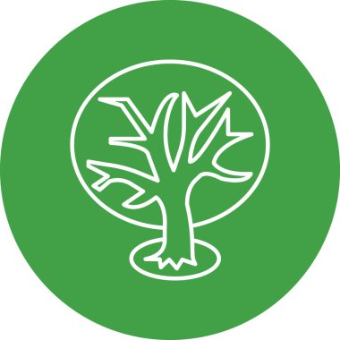 Kişisel ve ticari kullanım için Ağaç Simgesi Tasarımı
