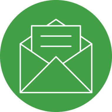 Kişisel ve Ticari Kullanım için E- posta Simgesi Tasarımı Aç