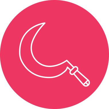 Kişisel ve Ticari Kullanım İçin Orak Simgesi Tasarımı