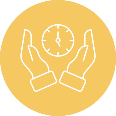 Kişisel ve ticari kullanım için Zaman Kaydet Simgesi Tasarımı