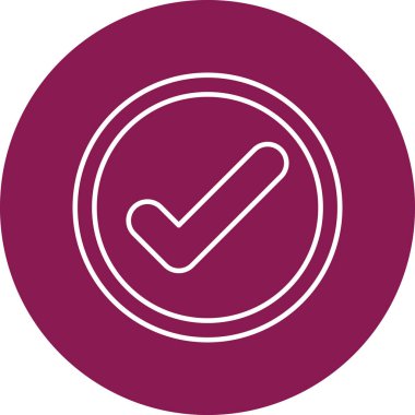 Kişisel ve Ticari Kullanım İçin Onay Simgesi Tasarımı