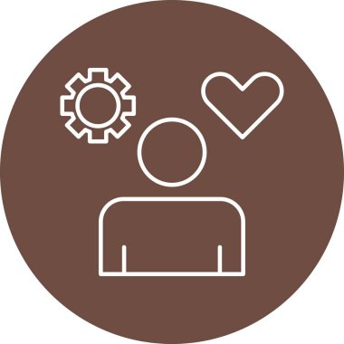 Kişisel ve ticari kullanım için Stres Yönetimi Simgesi Tasarımı