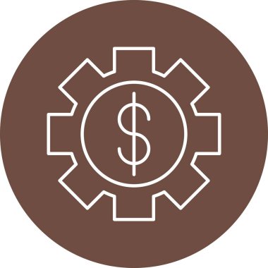 Kişisel ve ticari kullanım için Para Yönetimi Simgesi Tasarımı