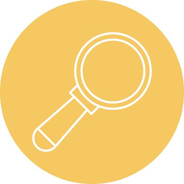 Kişisel ve Ticari Kullanım İçin Büyütme Cam Simgesi Tasarımı