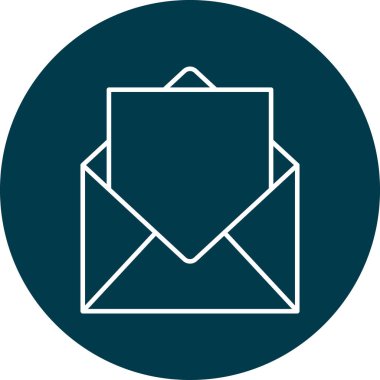 Kişisel ve ticari kullanım için Zarf Simgesi Tasarımı