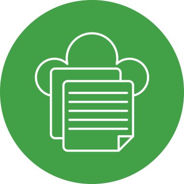 Kişisel ve ticari kullanım için Bulut Simgesi Tasarımı