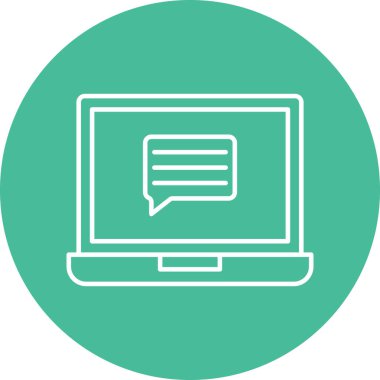 Kişisel ve Ticari Kullanım için Sohbet Simgesi Tasarımı