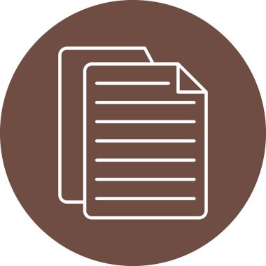 Kişisel ve Ticari Kullanım İçin Belge Simgesi Tasarımı