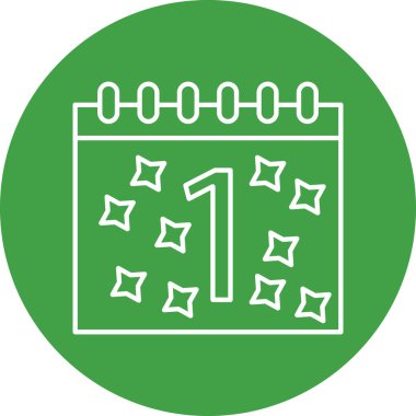 Kişisel ve ticari kullanım için Takvim Simgesi Tasarımı