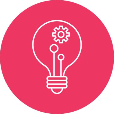 Kişisel ve ticari kullanım için Yapay Işık Simgesi Tasarımı