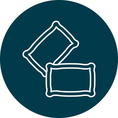 Yastık Simgesi Tasarımı Kişisel ve Ticari Kullanım İçin